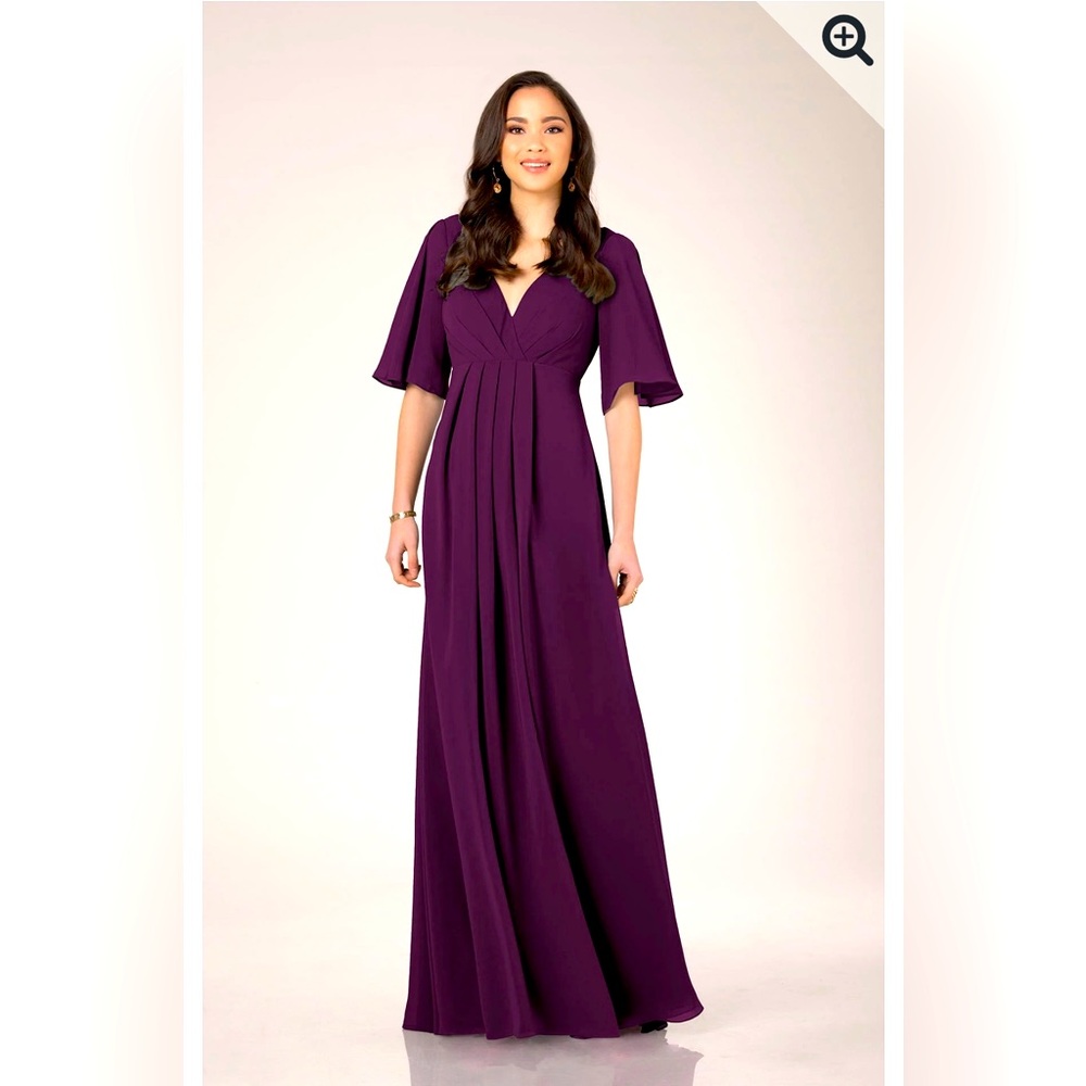 Sorella vita bridesmaids dress in Aubergine